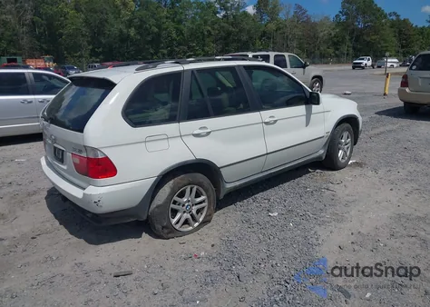2006 BMW X5 3.0I z USA, uszkodzony, nr VIN 5UXFA13506LY27751